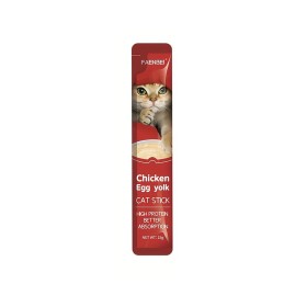 بستنی گربه فنبی مدل پروتئینی طعم مرغ و زرده وزن 15 گرم