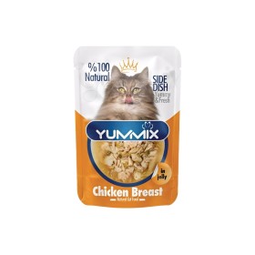 پوچ گربه یامیکس YUMMIX مدل نچرال با طعم مرغ – ۸۵ گرم