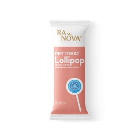 آبنبات گربه رانوا طعم مرغ و کرنبری مدل Freeze Dried وزن 1.4 گرم