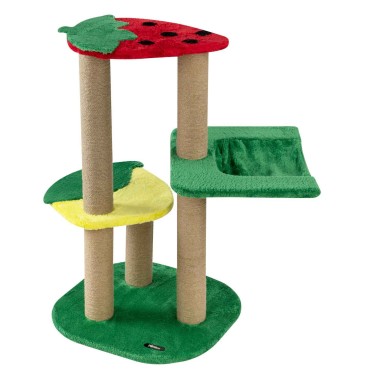 اسکرچر گربه نیناپت مدل میوه ای کد A