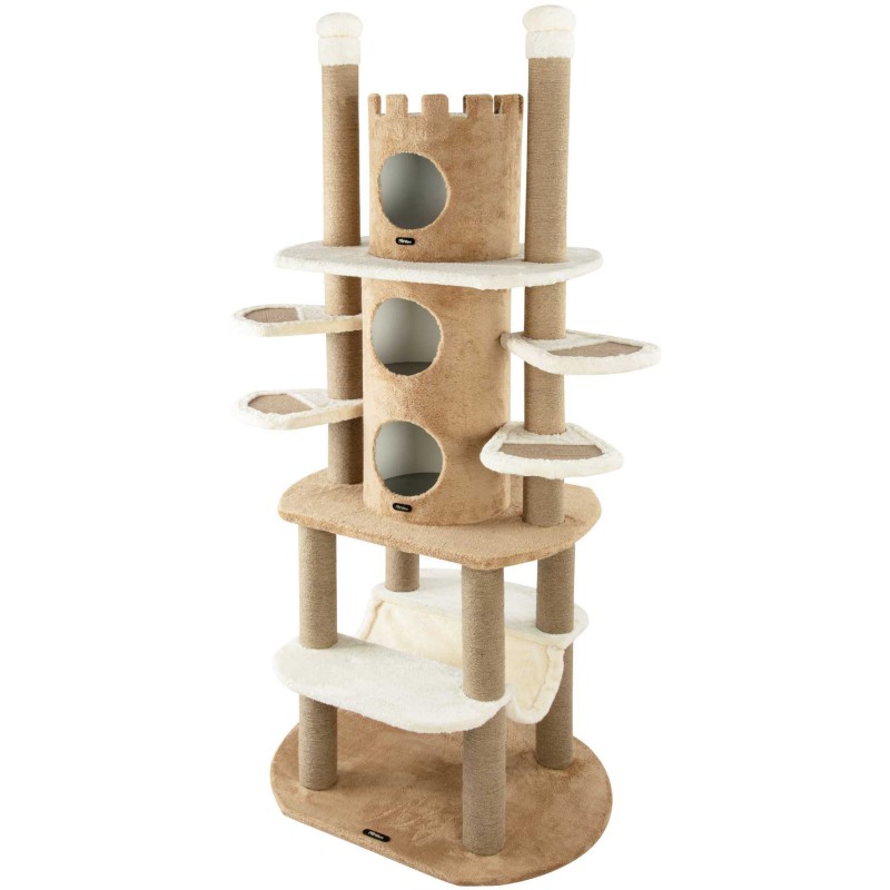 اسکرچر گربه نیناپت مدل قلعه