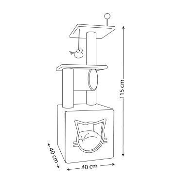 اسکرچر گربه نیناپت کد A