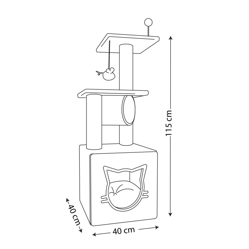 اسکرچر گربه نیناپت کد A