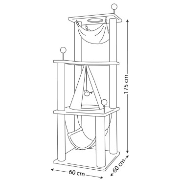 اسکرچر گربه نیناپت کد A1