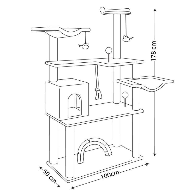 اسکرچر گربه نیناپت کد D1