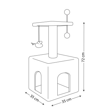 اسکرچر گربه نیناپت کد P