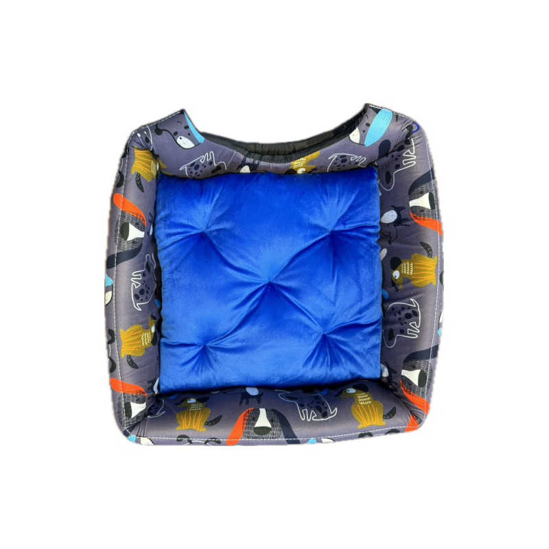 جای خواب سگ مدل سه کاره طرحدار سایز 50*50