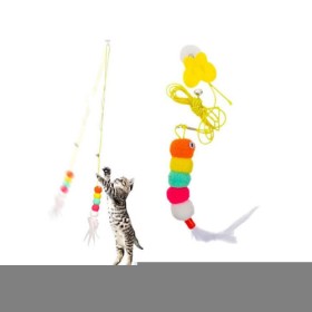 اسباب بازی گربه پرس پت مدل آویز چسبان