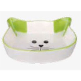 ظرف غذای سرامیکی طرح صورت گربه تریکسی