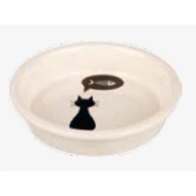 ظرف غذای سرامیکی گربه تریکسی