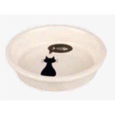 ظرف غذای سرامیکی گربه تریکسی