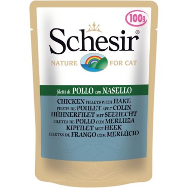 پوچ فیله مرغ و ماهی هیک شسیر