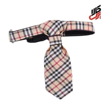 کراوات چهارخانه طرح بربری پرس کالا