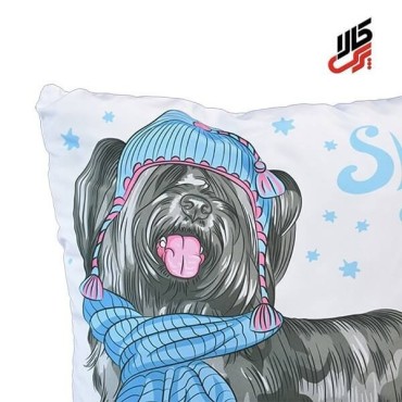 کوسن فانتزی طرح سگ شيتزو پرس کالا