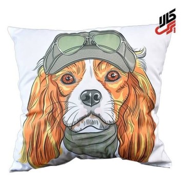 کوسن فانتزی طرح سگ كاوالير پرس کالا