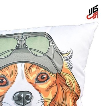 کوسن فانتزی طرح سگ كاوالير پرس کالا