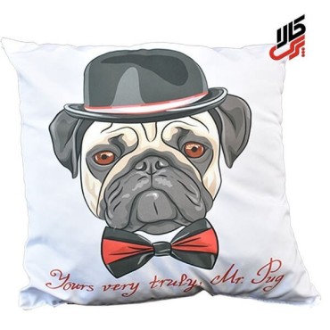 کوسن فانتزی طرح سگ پاگ پرس کالا