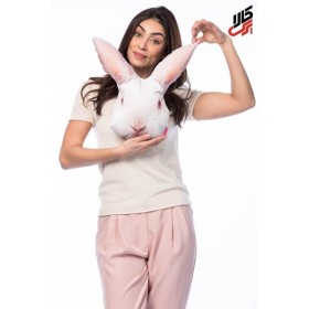 کوسن فانتزی طرح خرگوش سفید پرس کالا