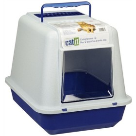 توالت گربه هاگن مدل مسقف با درب تاشو سایز متوسط