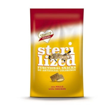 اسنک مغزدار عقیم شده با طعم مرغ استوزی