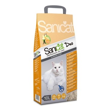 خاک گربه معطر با رایحه نارنگی و وانیل سانی کت