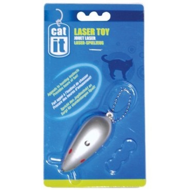 اسباب بازی لیزری گربه به شکل موش کت ایت هاگن