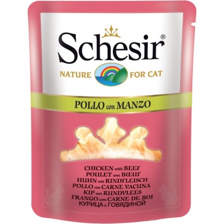 پوچ مرغ و بیف شسیر