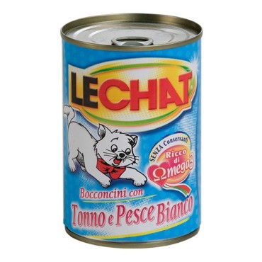 کنسرو چانک با طعم ماهی تن و ماهی سفید مخصوص گربه لچت