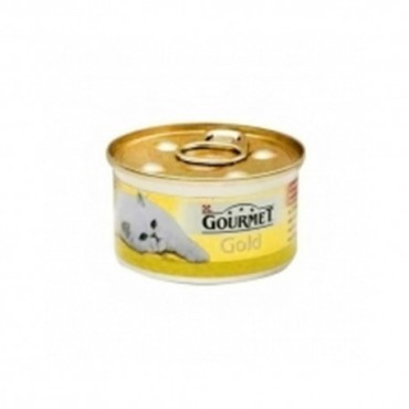 کنسرو گربه گورمه گلد با طعم اردک و زیتون