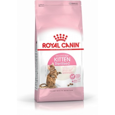 غذای خشک بچه گربه 6 تا 12 ماه عقیم شده رویال کنین