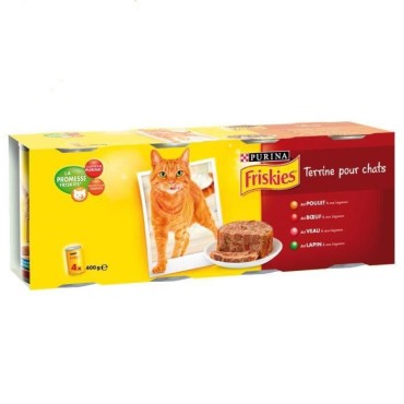 کنسرو پروتئین در غلات مخصوص گربه بالغ فریسکیز