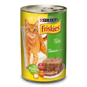 کنسرو پروتئین در سبزیجات مخصوص گربه بالغ فریسکیز