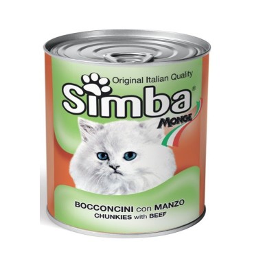 کنسرو چانک با طعم بیف سیمبا