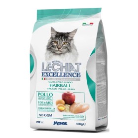 غذای خشک هیربال مخصوص گربه بالغ حاوی مرغ سیب تخم مرغ و برنج لچت اکسلنس - ۱/۵ کیلوگرم