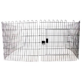 پارک سگ مدل استیل 8 ضلعی ارتفاع 60 سانتی متر