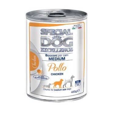 کنسرو چانک با طعم مرغ برای سگ های متوسط اسپشل داگ