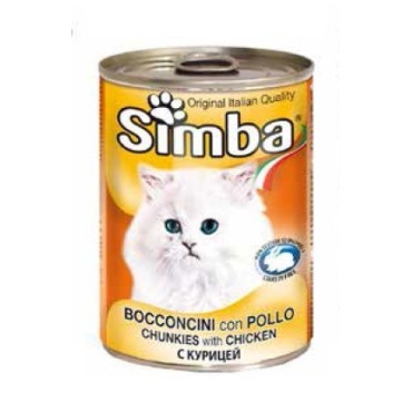 کنسرو چانک با طعم بیف سیمبا