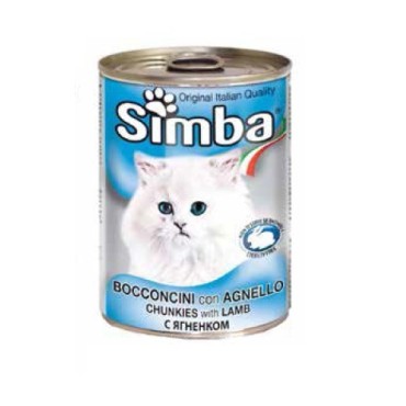 کنسرو چانک با طعم بیف سیمبا