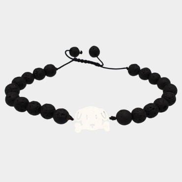 دستبند مردانه با طرح سگ پرس کالا