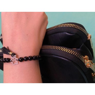 پابند طرح قلب و گربه همراه زنجیر پرس کالا