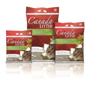 خاک گربه با اسانس پودر بچه کانادا