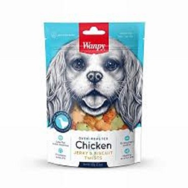 تشویقی جرکی بیسکوییت با رشته های مرغ ونپی