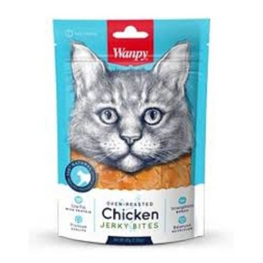 تشویقی  جرکی تکه ای با طعم مرغ ونپی - ٨٠ گرم