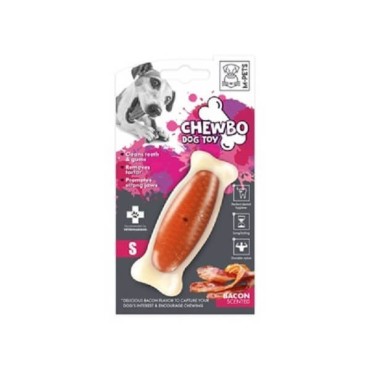 اسباب بازی جویدنی استخوان با طعم بیکن ام پتز- اسمال