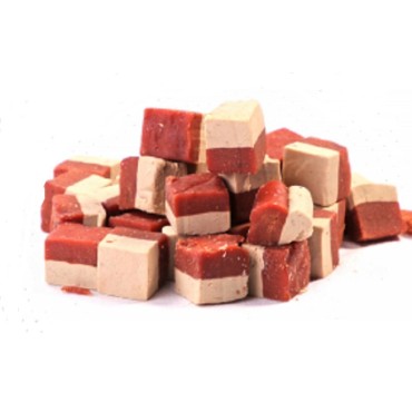 تشویقی مکعبی گوشت و پنیر دینگو