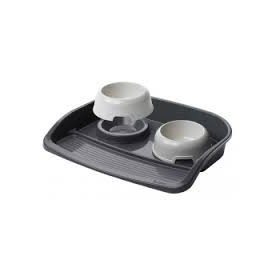 سینی غذای 2 ظرفی لیندو فرپلاست