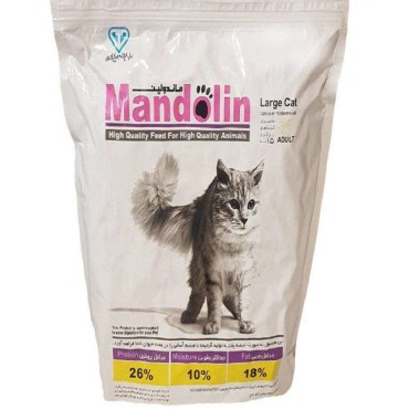 غذا خشک گربه بالغ باطعم گوشت ماندولین - ٢.٥ كيلوگرم