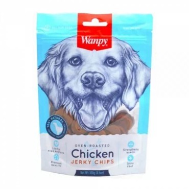 تشویقی جرکی چیپسی با طعم مرغ ونپی - 100 گرم