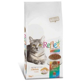 غذای خشک گربه مولتی کالر رفلکس - 15 کیلوگرم