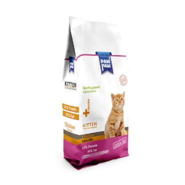 غذا خشک بچه گربه پاو پاو  - 1.5 كيلوگرم